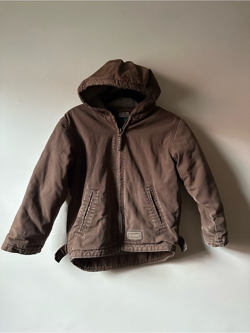 C.E. Schmidt Kids Workwear Jacket Brown Size Small